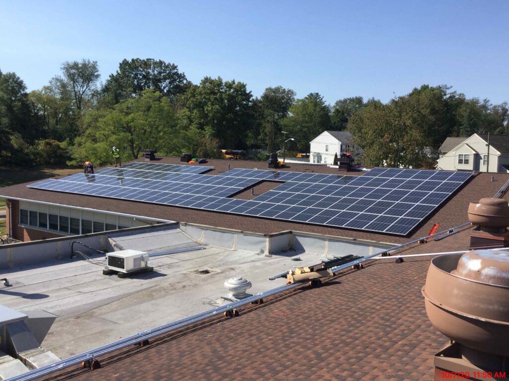 Barrington School District Solar Installation, Barrington, NJ, education architecture by Radey Associates, view 3